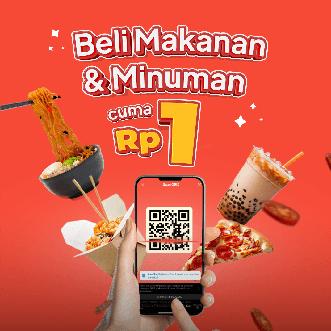 Syarat dan Ketentuan Promo Rp 1 Pakai QRIS di Aplikasi Yup